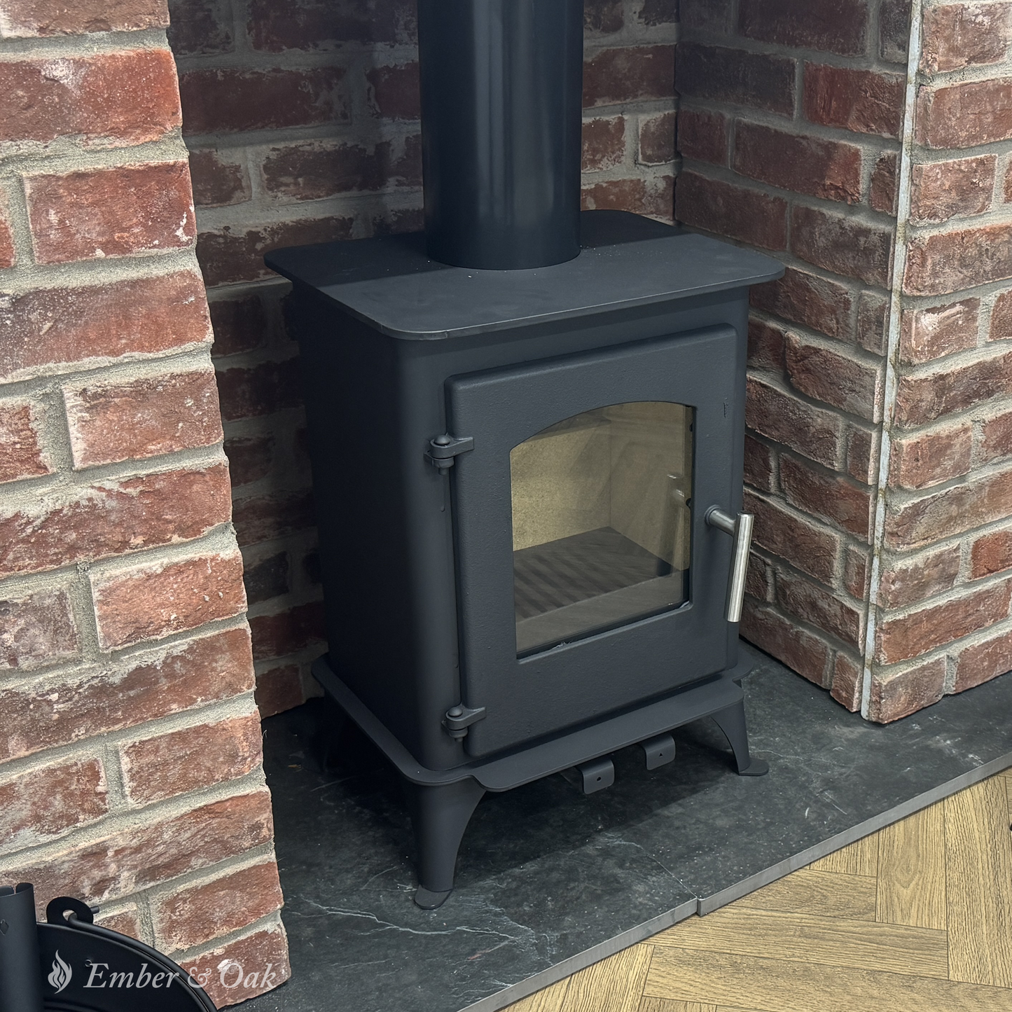 5KW | Multi-Fuel Wood Stove | Log Burner | Cast Iron | Model DL007