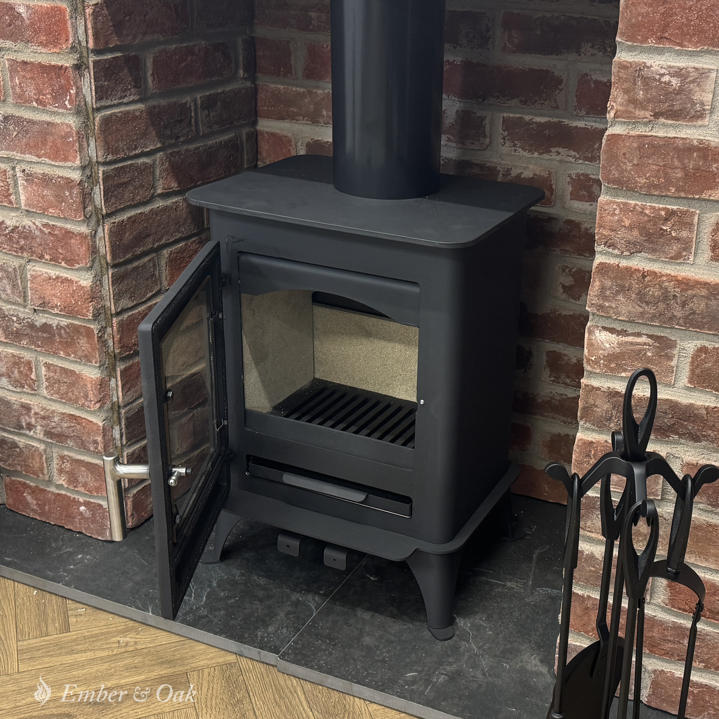 5KW | Multi-Fuel Wood Stove | Log Burner | Cast Iron | Model DL007