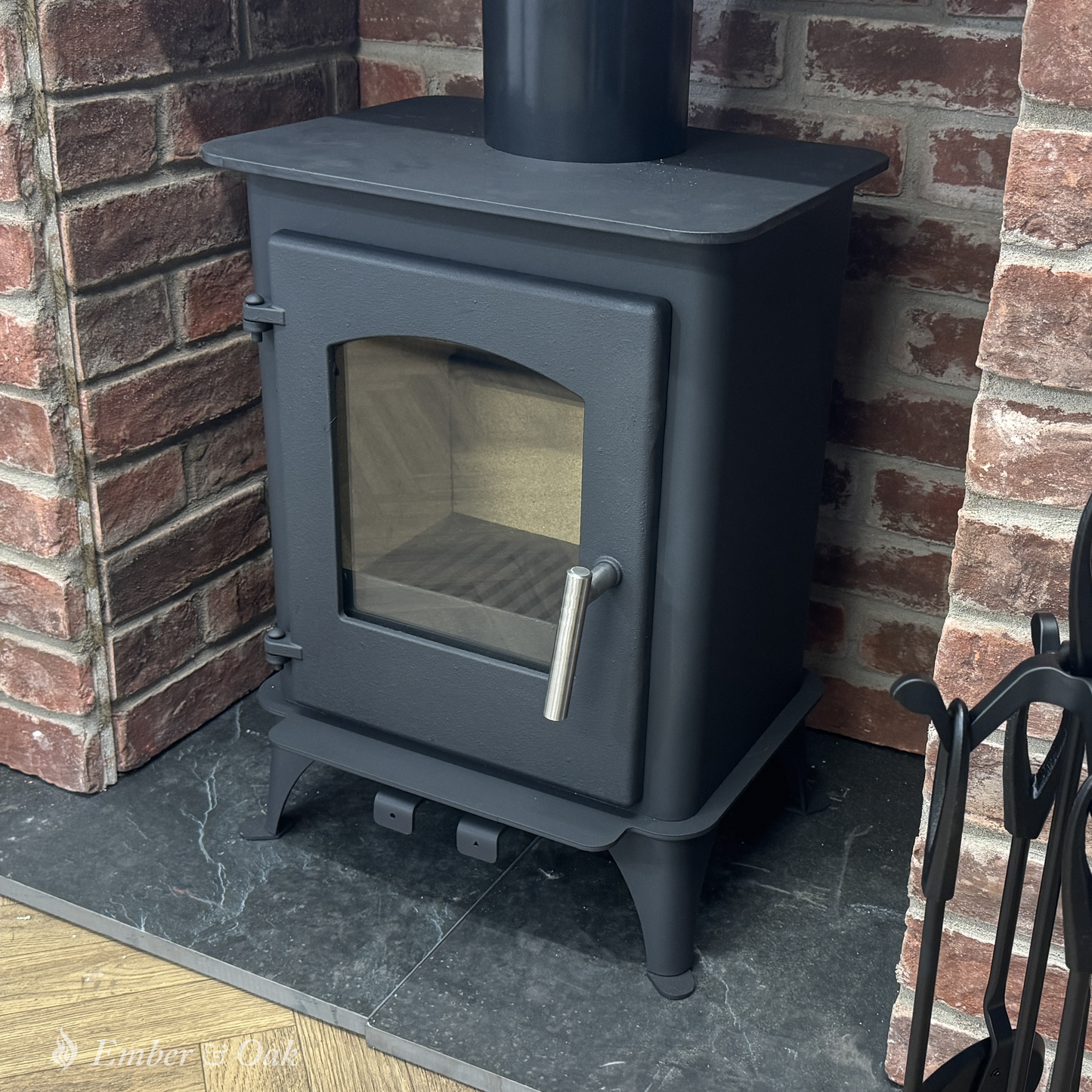 5KW | Multi-Fuel Wood Stove | Log Burner | Cast Iron | Model DL007