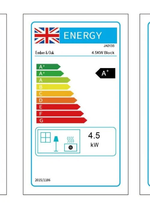 4.5KW | Multi-Fuel Wood Stove | Log Burner | Cast Iron | Model JA013S